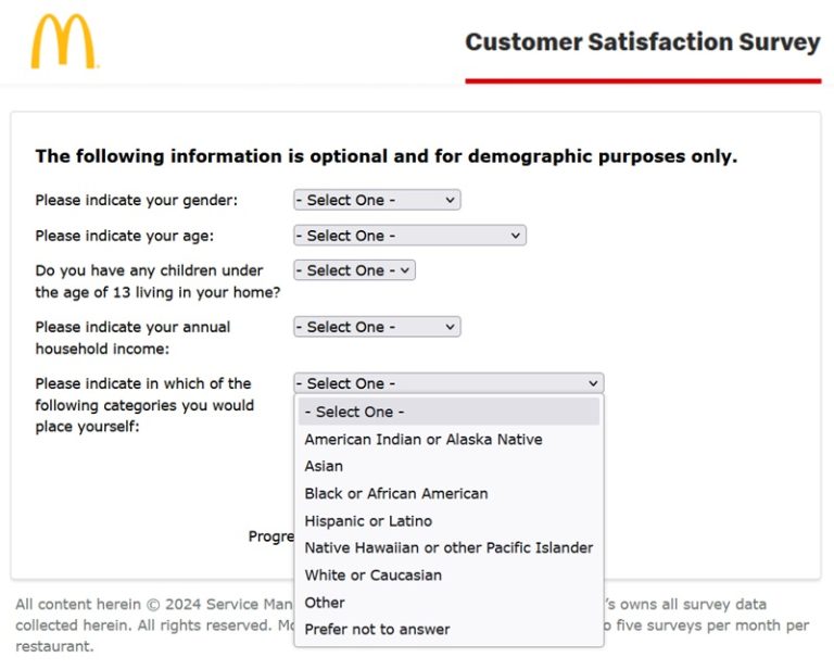 Mcdvoice.com Survey with Receipt Code at www.Mcdvoice.com
